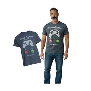 Video Games Are Calling And I Must Go Graphic Tee